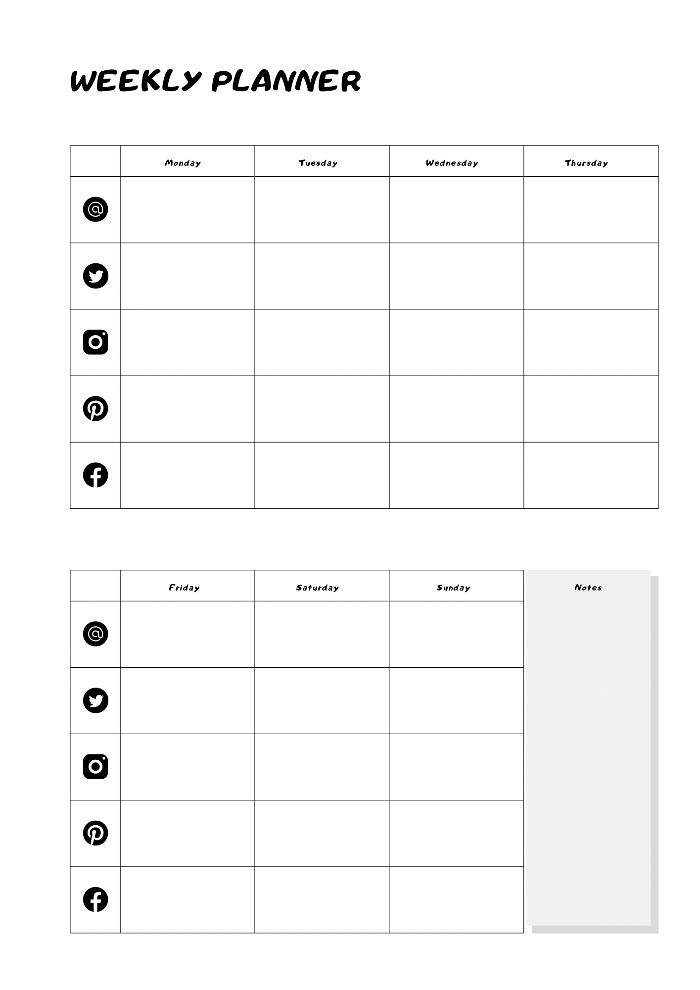 FREE SOCIAL MEDIA PLANNER-32 PAGES TO HELP YOU PLAN YOUR BUSINESS SOCIAL MEDIA