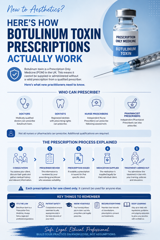 New to Aesthetics? Here’s How Botulinum Toxin Prescriptions Actually Work
