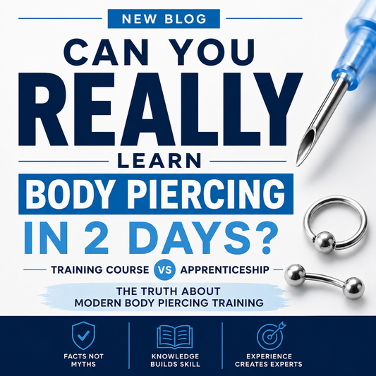 Does it really take 3-5 years to become a body Piercer?