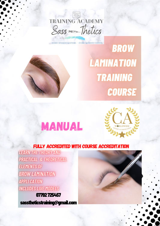 Brow Lamination training Manual🌟🌟includes everything you need .