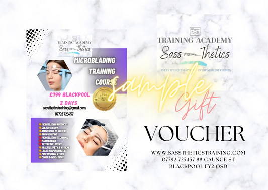 Voucher MICROBLADING TRAINING COURSE RRP £799