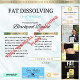 IMMEDIATE DOWNLOAD.-Fat Dissolving Manual & APPROVED TEACHING PLAN 🌟Fully Accredited🌟37 Pages -includes everything you need .