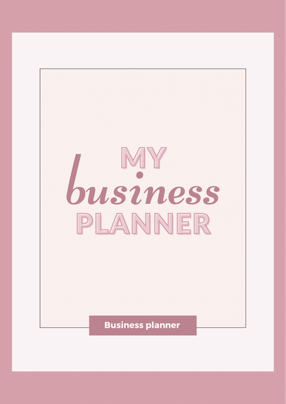 FREE BUSINESS PLANNER-81 PAGES TO HELP YOU PLAN YOUR BUSINESS