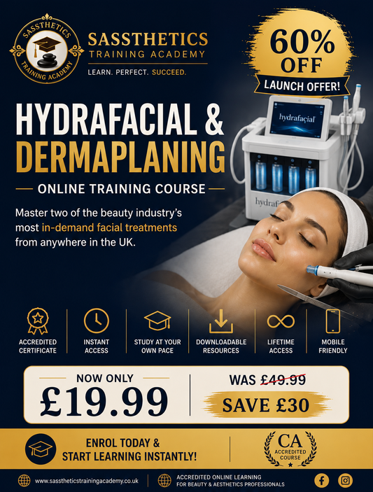 HydraFacial & Dermaplaning Online Training Course*