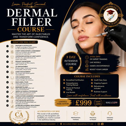 Foundation Dermal Filler Training Course Blackpool