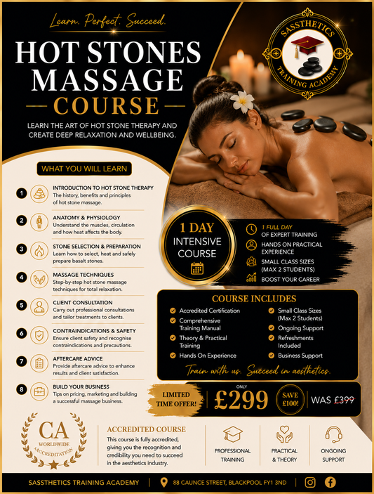 Hot Stones Massage Training Course Blackpool