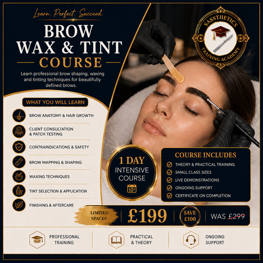Brow Wax & Tint Course Blackpool