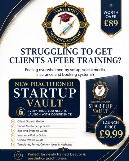 New Practitioner Startup Vault – Beauty & Aesthetics Business Bundle