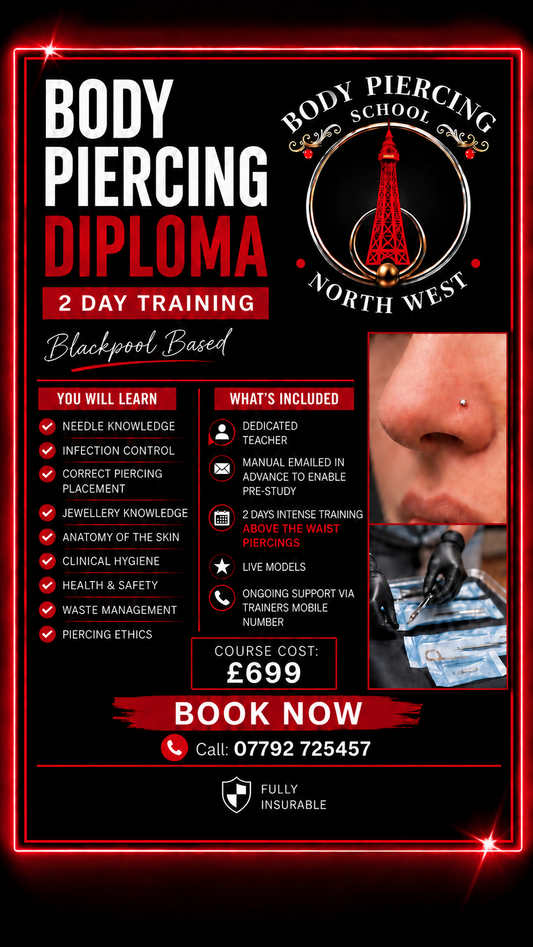 Body Piercing  Training Blackpool